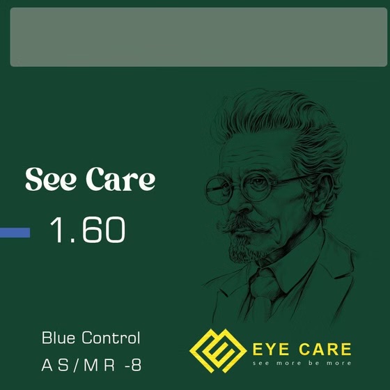 عینک عدسی طبی آسفریک بلوکنترل See Care یونیسکس See Care مدل None