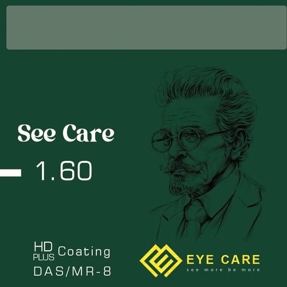 عینک عدسی طبی سی کر See Care 1.60 HD PLUS Coating/DAS یونیسکس See Care مدل None