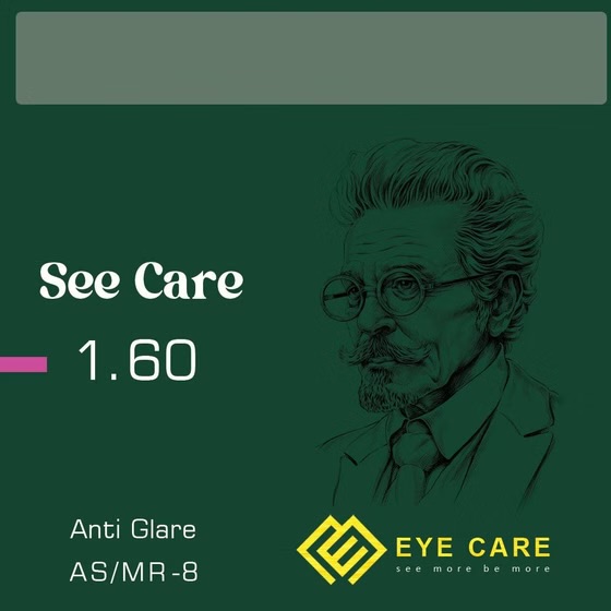 عینک عدسی طبی See Care anti glare یونیسکس See Care مدل None