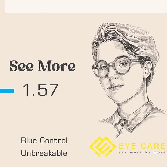 عینک عدسی طبی دیرشکن بلوکنترل See More یونیسکس See More مدل None