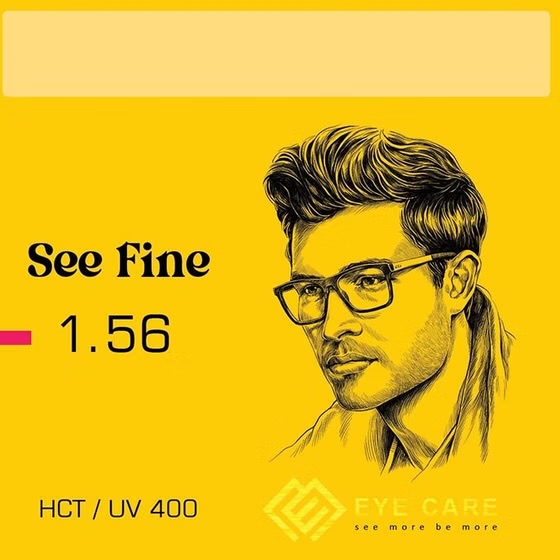 عینک عدسی طبی مقاوم در برایر خش See Fine یونیسکس See Fine مدل None